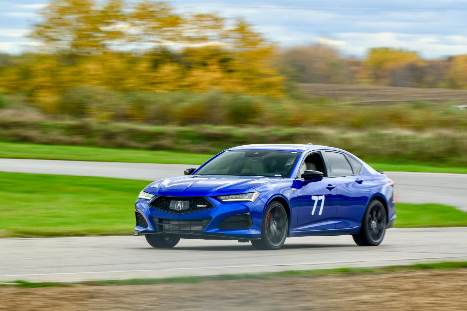 Acura TLX Type-S at Gingerman Raceway
